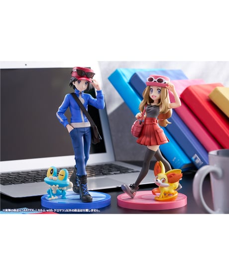 ARTFX J カルム with ケロマツ　『ポケットモンスター』シリーズ　1/8　PVC塗装済み完成品　［コトブキヤ］