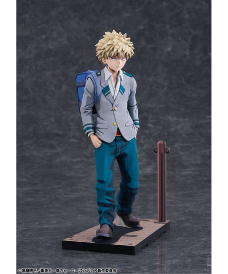 【予約】爆豪勝己 雄英高校制服 二次元化Ver.　1/8スケール　塗装済完成品フィギュア　アニメ「僕のヒーローアカデミア」　［タカラトミー］