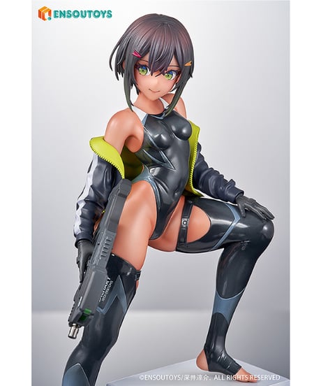 『ARMS NOTE』 水泳部の部長ちゃん　1/7スケール　プラスチック製塗装済み完成品