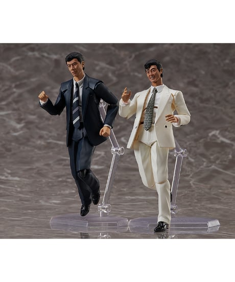あぶない刑事　figma 鷹山敏樹 アナザーカラー Ver./大下勇次 アナザーカラー Ver.　全２種　プラスチック製塗装済み可動フィギュア
