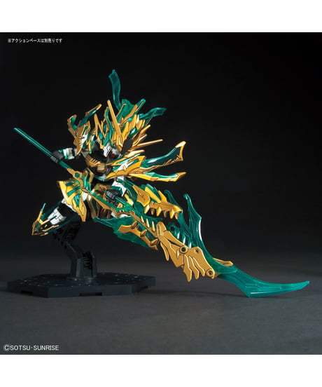 【送料無料】SD 三国創傑伝 武聖関羽雲長νガンダム　プラモデル　［バンダイ］