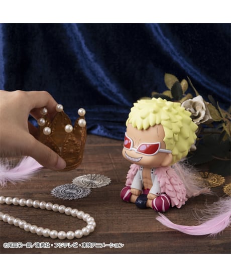 【予約】【送料無料】るかっぷ ONE PIECE ドンキホーテ・ドフラミンゴ　彩色済みフィギュア  [メガハウス]