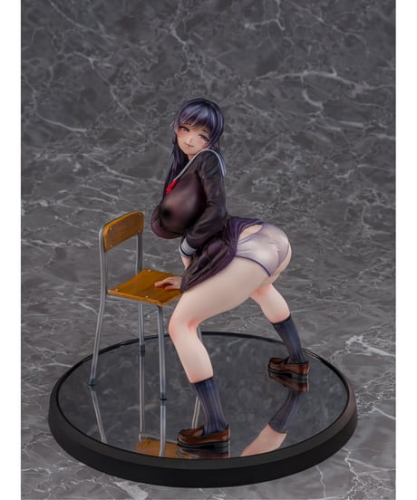 【予約】宮前詩帆 放課後バック illustration by 弱電波(健全Ver.)　1/6　PVC塗装済み完成品　［ダイキ工業］