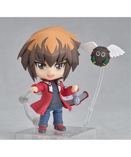 遊☆戯☆王デュエルモンスターズGX　ねんどろいど 遊城十代　プラスチック製 塗装済み可動フィギュア