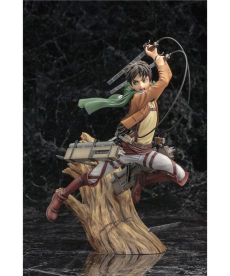 ARTFX J エレン・イェーガー リニューアルパッケージver.（再生産）　1/8スケールフィギュア　PVC塗装済み完成品【進撃の巨人】