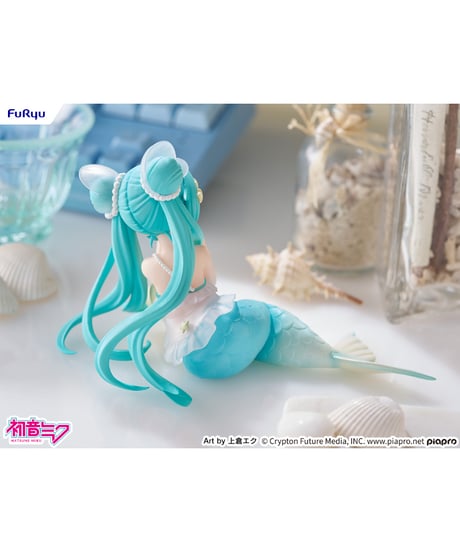 【予約】デスクトップフェアリー 初音ミク 人魚姫ver.　塗装済み完成品　［フリュー］