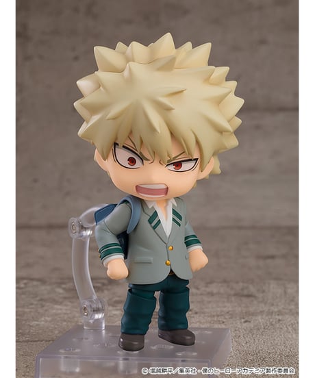 ねんどろいど 爆豪勝己 雄英制服Ver.　プラスチック製 塗装済み可動フィギュア【僕のヒーローアカデミア】
