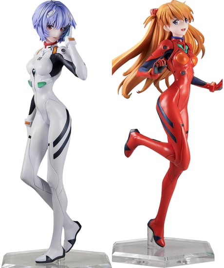 「【愛蔵版】新世紀エヴァンゲリオン」 綾波レイ/ 惣流・アスカ・ラングレー　全２種　1/7スケール　塗装済み完成品