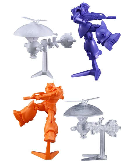 銀河漂流バイファム　PLAMAX MF-85 minimum factoryトゥランファム & ジェイナス号　アナザーカラーVer./ラウンドバーニアンカラーVer.　全２種
