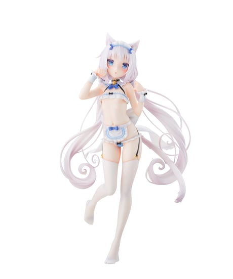 【予約】ネコぱら バニラ マイクロビキニメイド-DX Edition-　1/5.5　塗装済み完成品　［オーキッドシード］