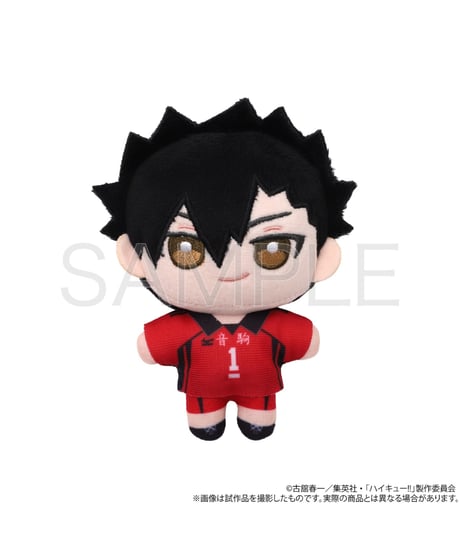 ハイキュー!! ぬいパル（ぬいぐるみ）／日向翔陽/影山飛雄/孤爪研磨/黒尾鉄朗/木兎光太郎/赤葦京治　全６種　[ムービック]