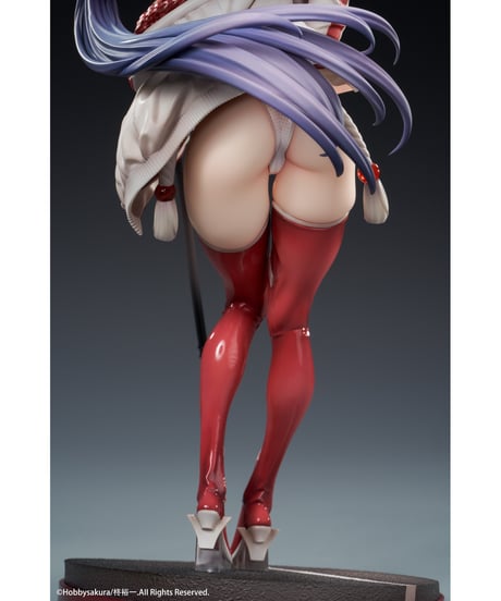【予約】巫女少女 MIKOレースクイーンVer. 1/7 完成品フィギュア 通常版　［Hobby sakura］