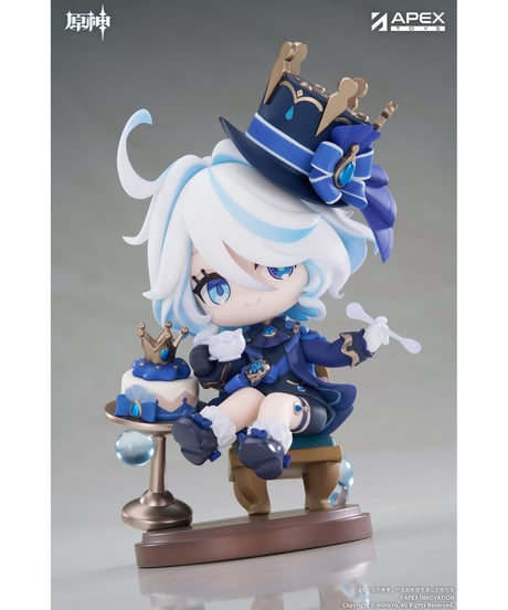 【予約】原神 フリーナ・甘い午後の讃美歌 ちびキャラフィギュア　塗装済み完成品　[APEX-TOYS]