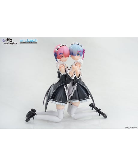 ARCTECH可動シリーズ Re:ゼロから始める異世界生活 ラム＆レム セット　1/8　塗装済み完成品　［APEX-TOYS］