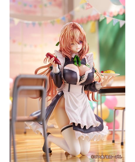 【予約】Maid Maison『はにかみ彼女』柊紗乃　1/6　塗装済み完成PVCフィギュア　［DMM Factory］