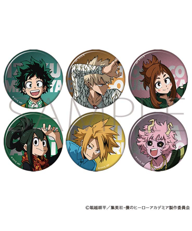 僕のヒーローアカデミア メタルバッジコレクション 6個入り1BOX