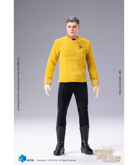 【予約】スター・トレック：ストレンジ・ニュー・ワールド 1/12 アクションフィギュア パイク　［ハイヤトイズ］