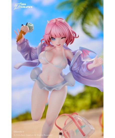 夏！ビキニ！美少女！　1/7スケール　塗装済み完成PVCフィギュア　［Dongguan Lingchuang Aesthetics Technology Co., Ltd.］