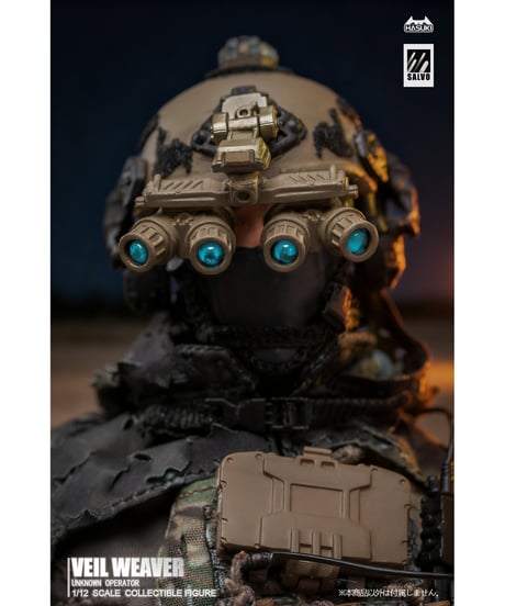 【予約】SALVOシリーズ SA04 ヴェイル・ウィーバー 1/12 完成品アクションフィギュア　［HASUKI］