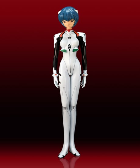綾波レイ　メガ　ソフビキット復刻版