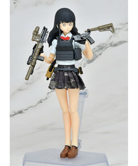 figma 武装JKバリアントA2 コード:URBEX　塗装済み可動フィギュア　リトルアーモリー　［トミーテック］