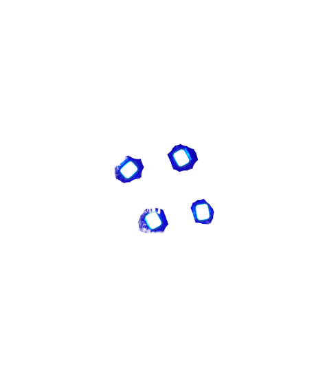ワイヤレスLEDコイルSサイズ専用モジュール（4個入）　白/赤/黄色/青/緑　全５色　［ワンダーウェイ］