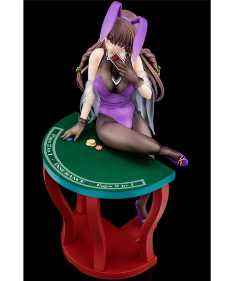 聖剣学院の魔剣使い　エルフィーネ・フィレット　花紫のバニーフィギュアwithぺろりシステム