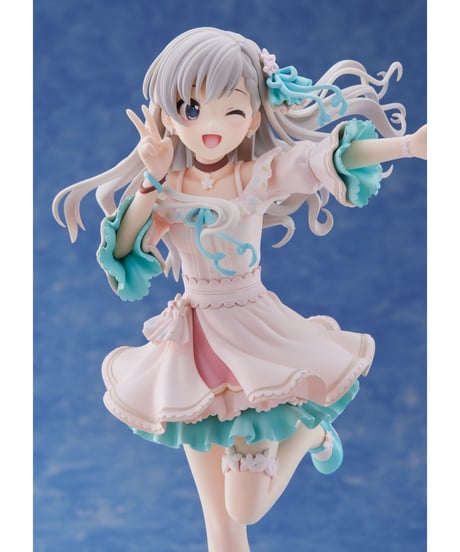 久川颯[O-Ku-Ri-Mo-No Sunday ! ]+　1/7　塗装済み完成品フィギュア　アイドルマスター シンデレラガールズ　［PLUM］