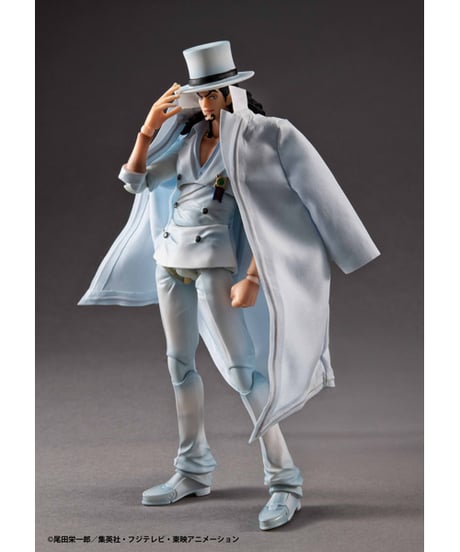 ヴァリアブルアクション Heroes ONE PIECE ロブ・ルッチVer.1.5　彩色済み完成品アクションフィギュア　［メガハウス］