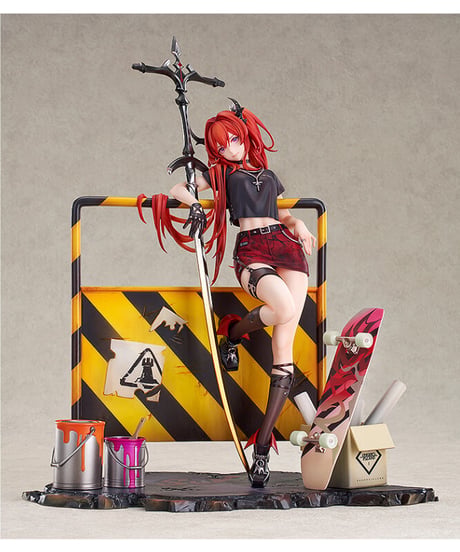 スルト 自由//失效 VER.　1/7スケールフィギュア　プラスチック製 塗装済み完成品【アークナイツ】