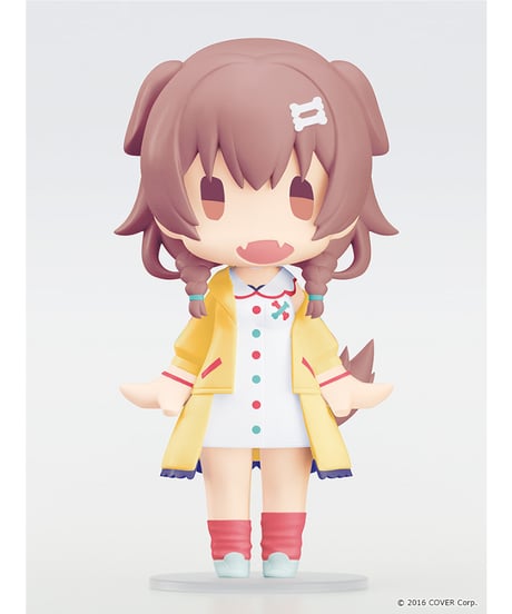 ホロライブプロダクション　HELLO! GOOD SMILE 戌神ころね　塗装済み可動フィギュア