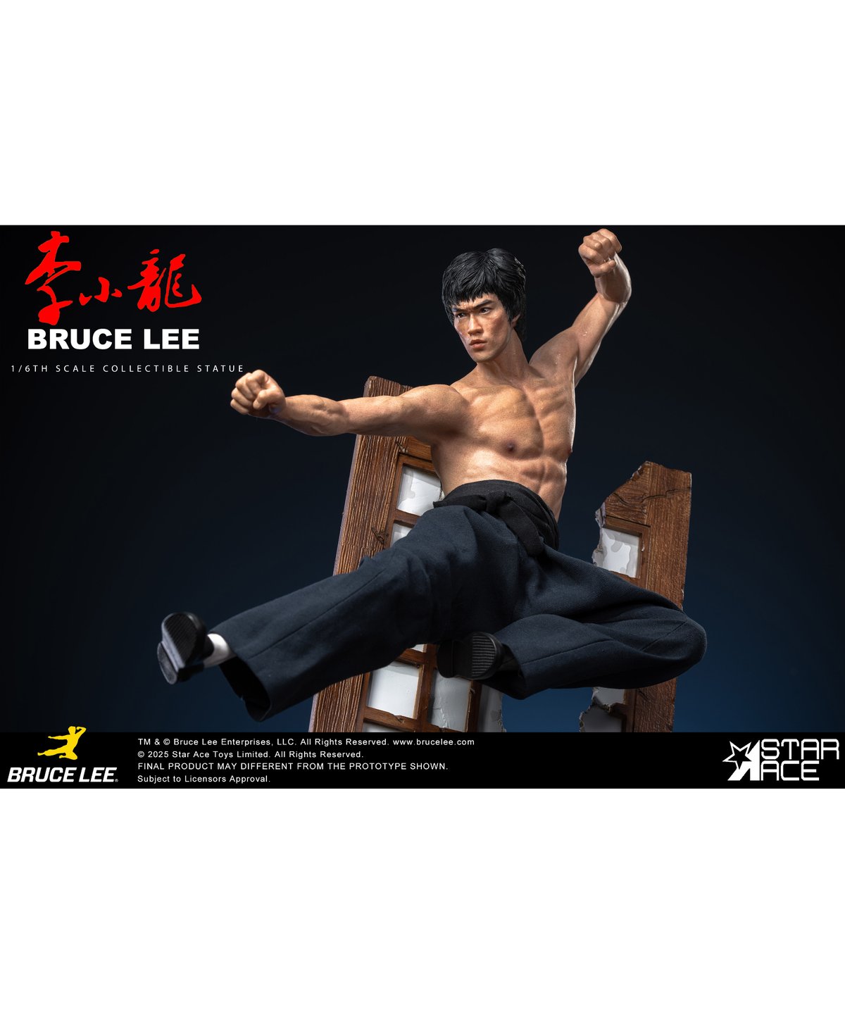 スターエーストイズ 1/6 ブルース リー 3.0 スタチュー | WonderToys