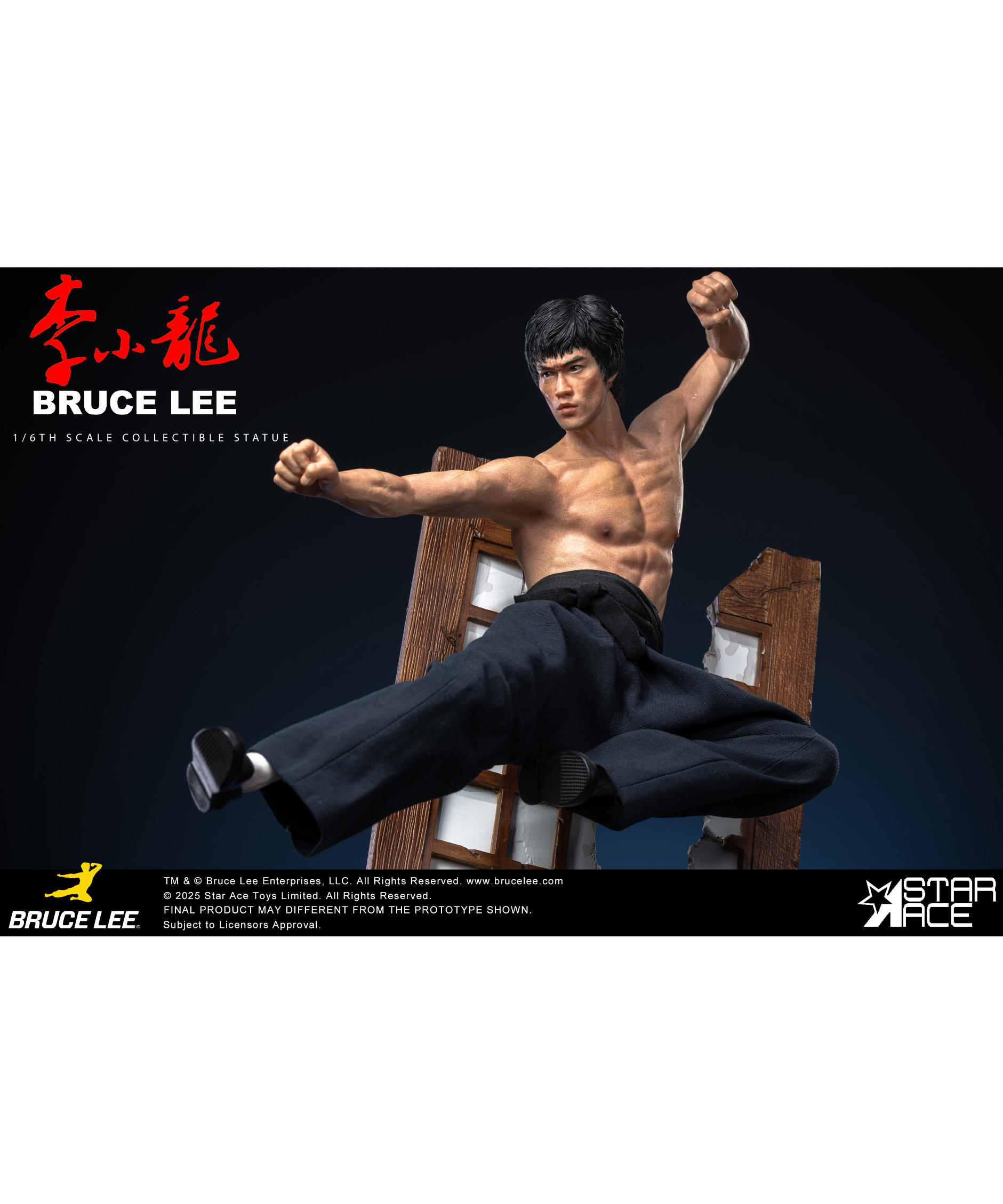 スターエーストイズ 1/6 ブルース リー 3.0 スタチュー | WonderToys