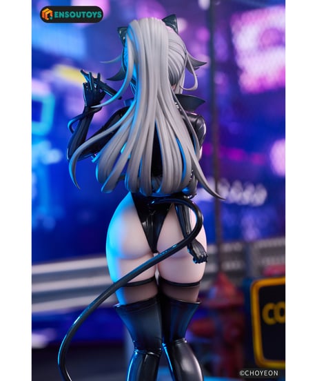 【予約】猫の女 Happyちゃん 1/6 完成品フィギュア 異色版　［ENSOUTOYS］
