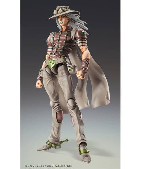 超像可動「ジャイロ・ツェペリ・サード」 『ジョジョの奇妙な冒険 第7部 スティール・ボール・ラン』　塗装済可動フィギュア　[メディコス・エンタテインメント]