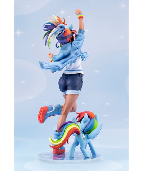 MY LITTLE PONY美少女 レインボーダッシュ【再生産】　1/7スケール　PVC塗装済み完成品　［コトブキヤ］