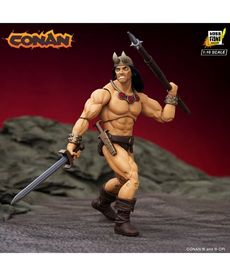 【予約】ヒーロー H.A.C.K.S./ コナン・ザ・バーバリアン 1/18 アクションフィギュア　［ボスファイトスタジオ］
