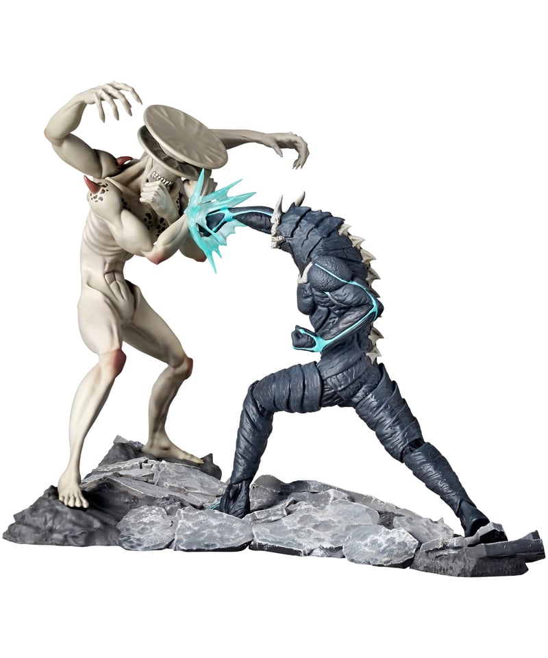 アニメ『怪獣8号』怪獣8号vs怪獣9号 1/18スケールフィギュア