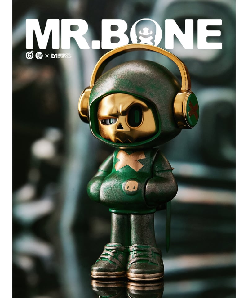 【激レア】MR.BONE ミニ タイムトラベラー シークレット(1/216)単品 Mr.bone Mini 2.0 Time Traveler Series Blind Box Action Figure