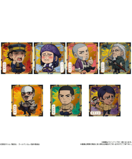 【予約】にふぉるめーしょん ゴールデンカムイ金塊争奪戦シールウエハース　20個入り1BOX　［バンダイ］