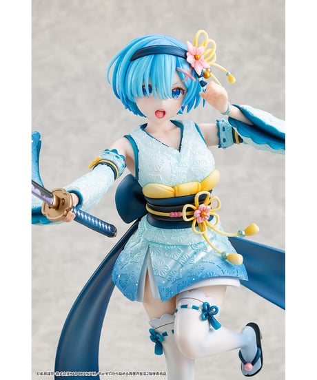 レム 戦装束ver.　1/7スケール　塗装済み完成品　Re:ゼロから始める異世界生活　［ＫＡＤＯＫＡＷＡ］
