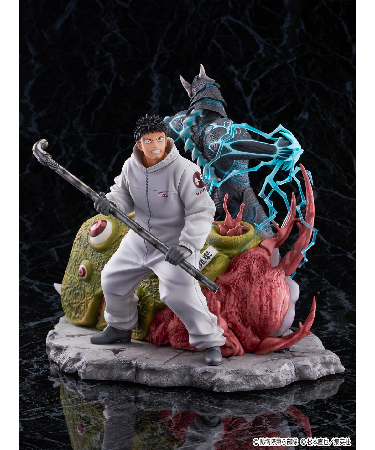 怪獣８号　日比野カフカ　フィギュア 予約】怪獣8号&日比野カフカ 1/7スケール PVC製塗装済み完成品