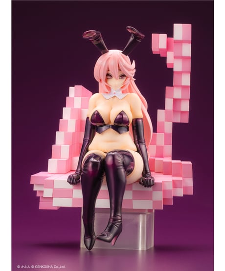欺き兎 Sitting Bunny by かふん　1/7　PVC塗装済み完成品　［コトブキヤ］