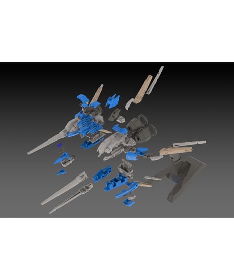 RVA-818 X-LAY 2P COLOR　プラスチックキット　レイフォース