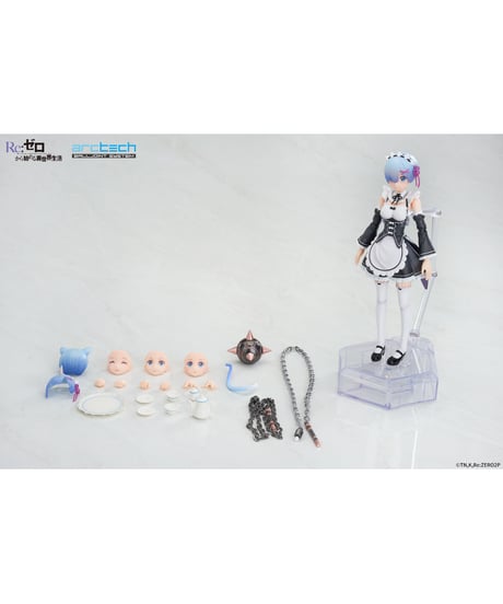 ARCTECH可動シリーズ Re:ゼロから始める異世界生活 レム　1/8　塗装済み完成品　［APEX-TOYS］