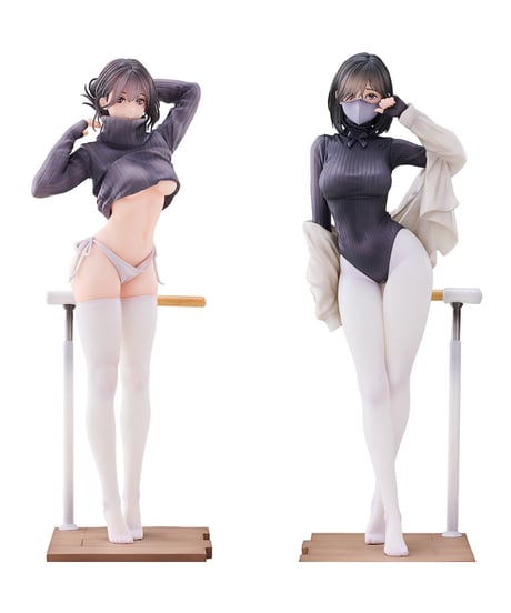 ギター妹妹(メイメイ)の舞踏教室/昇玖先生の舞踏教室 全２種　単品　1/7スケール　プラスチック製塗装済み完成品