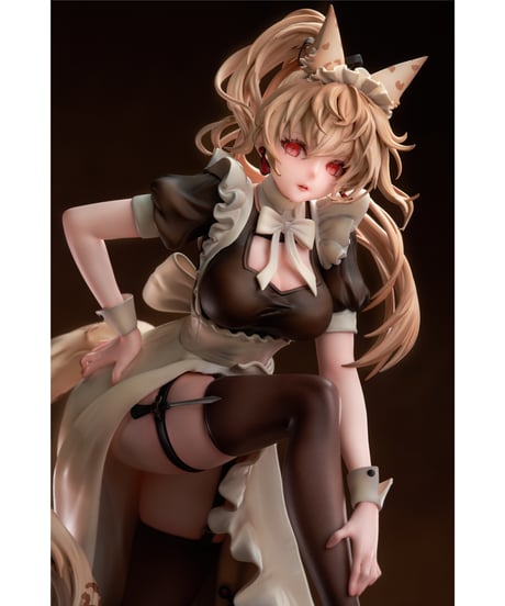 【予約】戦闘メイド 異種族 ベンガルヤマネコ マリア 1/4 完成品フィギュア