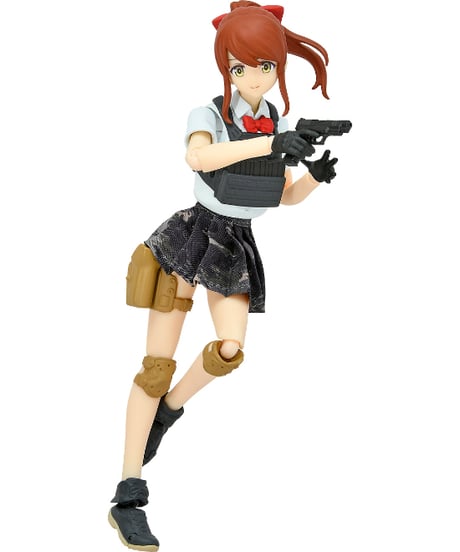 figma 武装JKバリアントA2 コード:URBEX　塗装済み可動フィギュア　リトルアーモリー　［トミーテック］