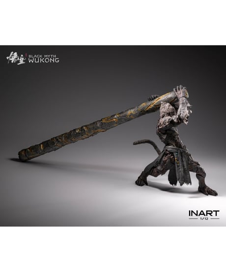 【予約】INART – 『黒神話：悟空』– 石猿 1/12スケール アクションフィギュア　［INART］