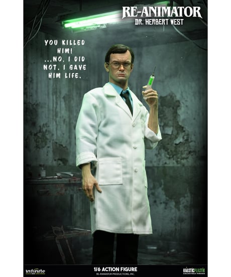 【予約】ZOMBIO/死霊のしたたり/ ハーバート・ウエスト 1/6 アクションフィギュア　［インフィニティスタチュー］